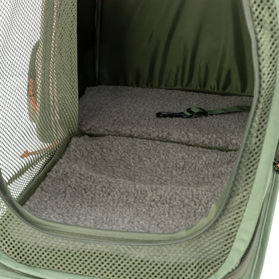 Trixie rugzak rocco maximaal 10 kg beige / olijfgroen (40X30X42 CM) - Afbeelding 11