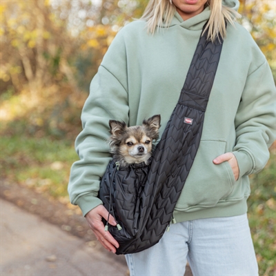 TRIXIE BUIKTAS MAVI MAXIMAAL 5 KG ZWART — 58X32X63,5 CM — afbeelding 6