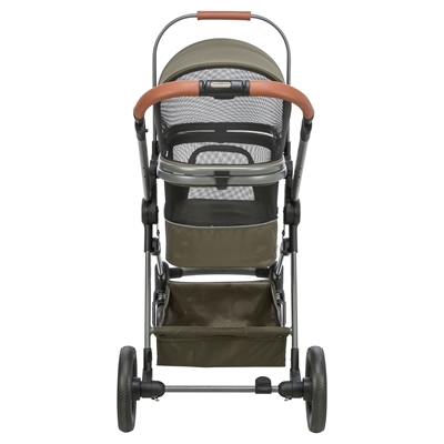 Trixie hondenbuggy maximaal 22 kg olijfgroen (56X100X101 CM) - Afbeelding 4