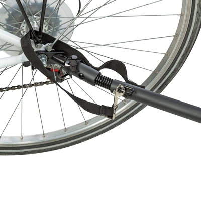 Trixie fietskar opvouwbaar snelvouw functie tot 45kg grijs (XL 87,5X93/150X97 CM) - Afbeelding 2