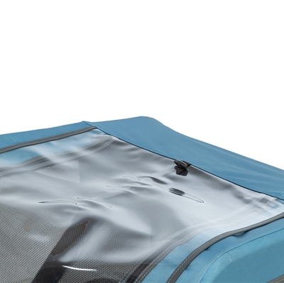 TRIXIE FIETSKAR TOT 23 KG BLAUW / GRIJS — S 70X88/131X88 CM — afbeelding 12