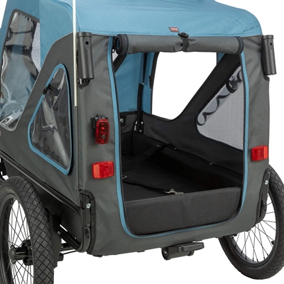 TRIXIE FIETSKAR TOT 23 KG BLAUW / GRIJS — S 70X88/131X88 CM — afbeelding 15