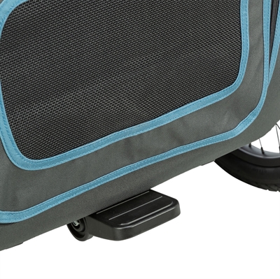 Trixie fietskar tot 45 kg blauw / grijs (L 81X112/155X112 CM) - Afbeelding 5