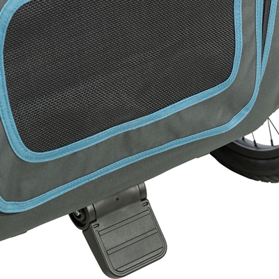Trixie fietskar tot 45 kg blauw / grijs (L 81X112/155X112 CM) - Afbeelding 6