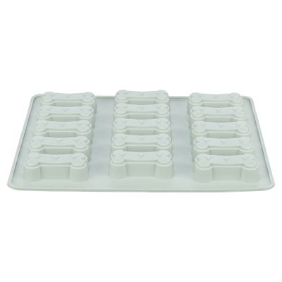 TRIXIE BAKMAT VOOR DIERENSNACKS BOTVORM BPA VRIJ GRIJS — 24X29 CM — afbeelding 2