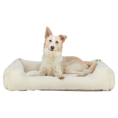 TRIXIE VITAL HONDENMAND JONNA HOEKIG RIBFLUWEEL CREME — 80X60 CM — afbeelding 4