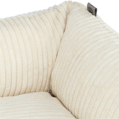 TRIXIE VITAL HONDENMAND JONNA HOEKIG RIBFLUWEEL CREME — 100X70 CM — afbeelding 2