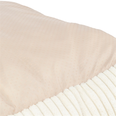 TRIXIE VITAL HONDENMAND JONNA HOEKIG RIBFLUWEEL CREME — 120X80 CM — afbeelding 3