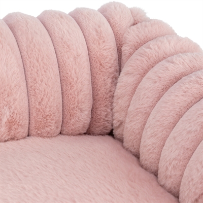 TRIXIE HONDENMAND LONNI HOEKIG RIBFLUWEEL ROZE — 80X60 CM — afbeelding 2