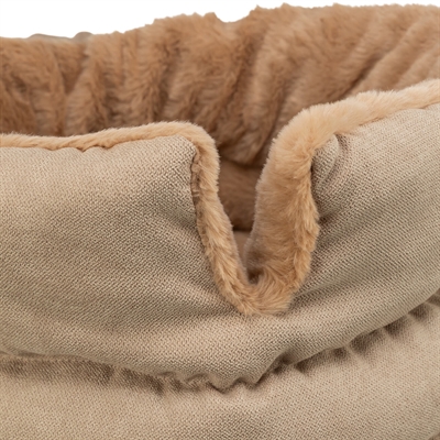 Trixie hondenmand liano soft rond zand / bruin (45X45X20 CM) - Afbeelding 4
