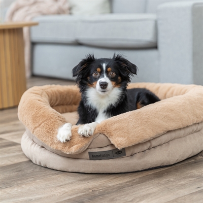 Trixie hondenmand liano soft rond zand / bruin (45X45X20 CM) - Afbeelding 8