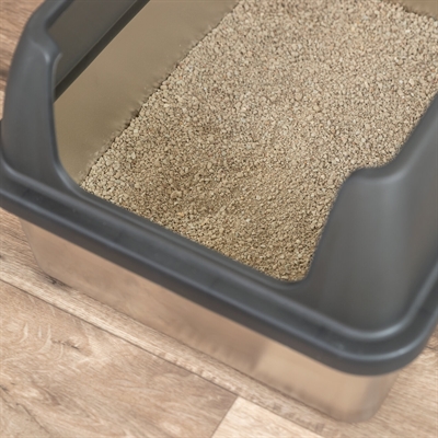 Trixie kattenbak rvs met rand grijs (40X52X29 CM) - Afbeelding 9