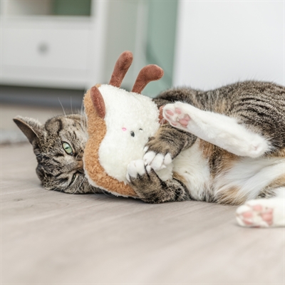 Trixie toast xxl pluche met amerikaanse catnip (18 CM) - Afbeelding 4