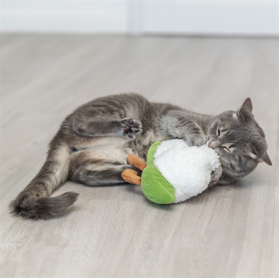 Trixie bloemkool xxl pluche met amerikaanse catnip (18 CM) - Afbeelding 3