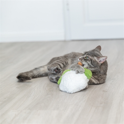 Trixie bloemkool xxl pluche met amerikaanse catnip (18 CM) - Afbeelding 4