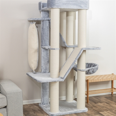 TRIXIE KRABPAAL XXL ACTIVE GRIJS — 70X70X188 CM — afbeelding 13