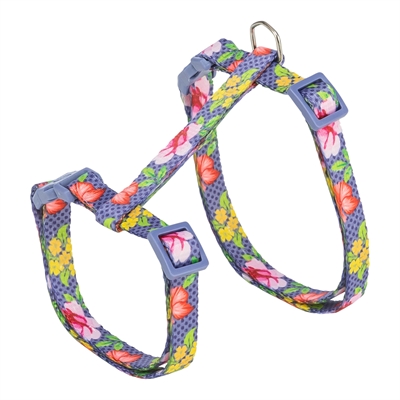 Trixie kattentuigje met riem bloemen motief assorti - Afbeelding 6