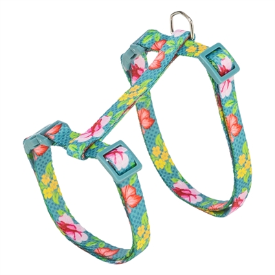 Trixie kattentuigje met riem bloemen motief assorti - Afbeelding 9