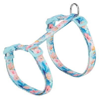 Trixie kattentuigje met riem flower power motief assorti - Afbeelding 3