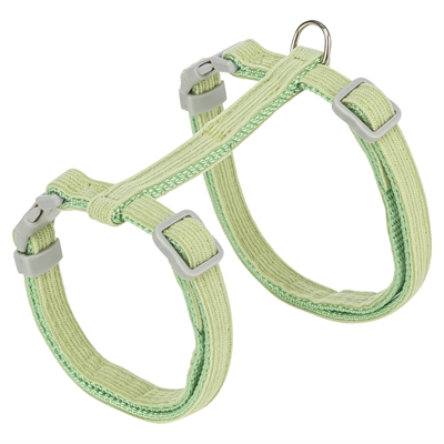 Trixie kattentuigje met riem fluweel groen (28-45X1 CM) - Afbeelding 2