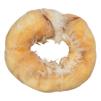 Trixie denta fun rabbit rings met kippenborst (9,5 CM 100 GR) - Afbeelding 4
