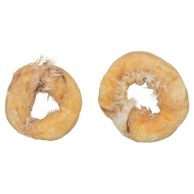 Trixie denta fun rabbit rings met kippenborst (9,5 CM 100 GR) - Afbeelding 5