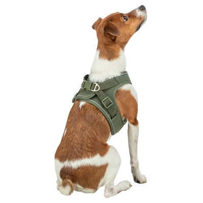 TRIXIE HONDENTUIG URBANVEST MESH OLIJFGROEN — 31-34X1,5 CM - XXS — afbeelding 2