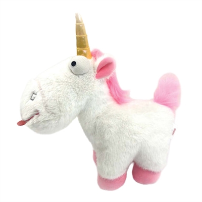 Minions so fluffy unicorn pluche wit (19,8X7,4X15,2 CM) - Afbeelding 3