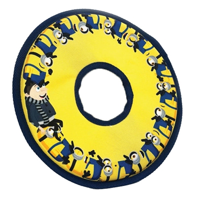 Minions canvas frisbee geel (25X25X1,2 CM) - Afbeelding 2