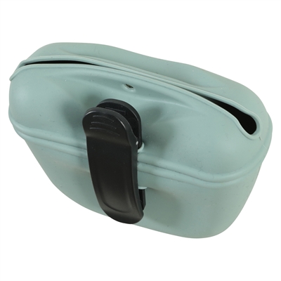 Zolux beloningszakje snackzakje silicone groen (13X6X11 CM) - Afbeelding 3