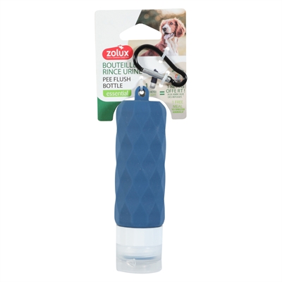 Zolux spoelfles voor urine blauw (4X4X14 CM) - Afbeelding 2