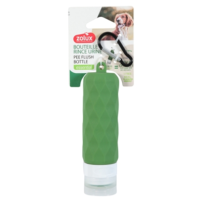 Zolux spoelfles voor urine groen (4X4X14 CM) - Afbeelding 2