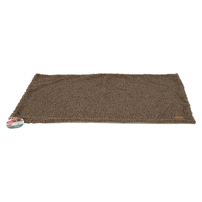 Zolux hondendeken billy polykatoen badstof hoekig bruin (100X70X2 CM) - Afbeelding 2