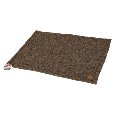 Zolux hondendeken billy polykatoen badstof hoekig bruin (100X70X2 CM) - Afbeelding 3