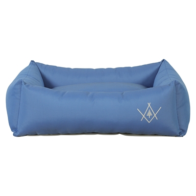 Zolux hondenmand 4 seasons waterafstotend polyester hoekig blauw (96X79X30,5 CM)