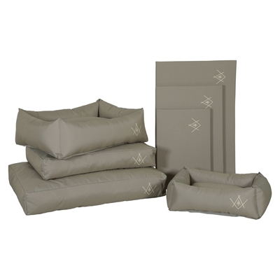 Zolux hondenkussen matras 4 seasons waterafstotend polyester khaki (103X66X4 CM) - Afbeelding 4