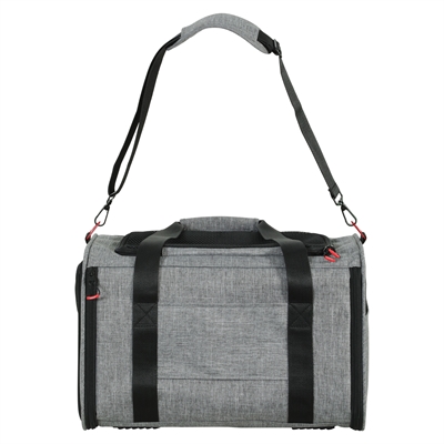 Zolux reismand hond / kat uitbreidbaar maximaal 8 kg grijs / zwart ( L 58X49X29 CM <8KG) - Afbeelding 4