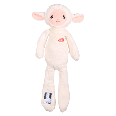 Zolux furry farm schaap lenny pluche met touw wit (58,5X21X8 CM)