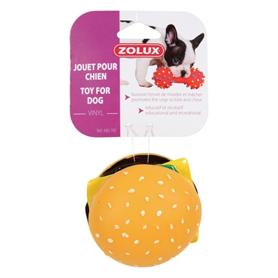 Zolux hamburger vinyl (8X8X6,5 CM) - Afbeelding 2