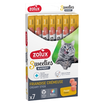 Zolux sweeties expert creamy stick kip (7X14 GR) - Afbeelding 3