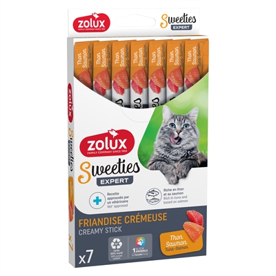 Zolux sweeties expert creamy stick tonijn / zalm (7X14 GR) - Afbeelding 3