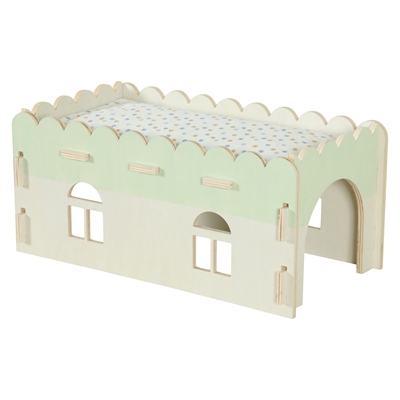 Zolux knaaghuis cosy konijn uitbreiding hout (45X25X20 CM) - Afbeelding 3