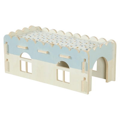 Zolux knaaghuis cosy cavia uitbreiding hout (38X21X16,5 CM) - Afbeelding 3