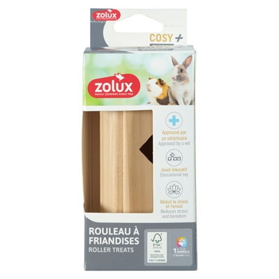 Zolux snack roller cosy hout (12,5X6X6 CM) - Afbeelding 2