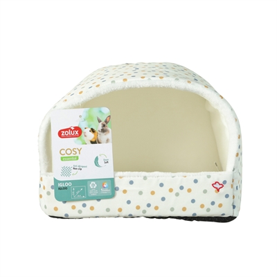 Zolux iglo cosy gestipt (28,5X22,5X21 CM) - Afbeelding 4