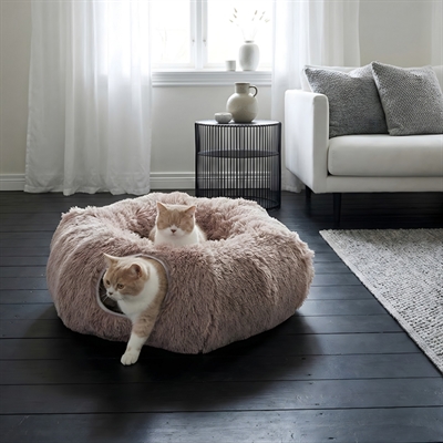 Savic snuggle tunnel / kattenmand warm grijs (85X85X26,5 CM) - Afbeelding 8