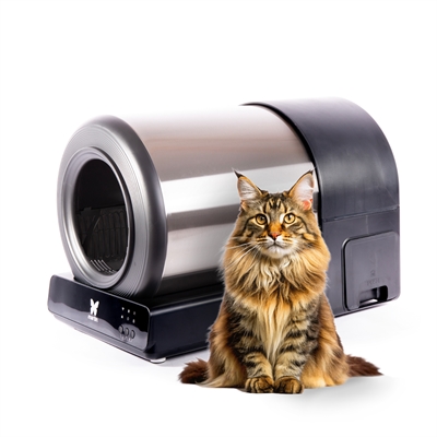 Martin automatische kattenbak tunnel rvs (71X43X49 CM) - Afbeelding 6