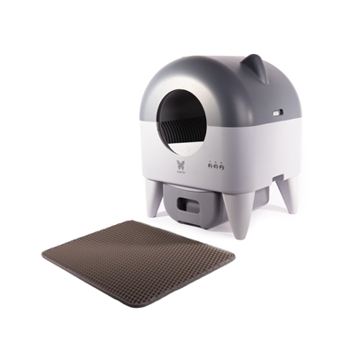 Martin automatische kattenbak met verlichting grijs / antraciet (55X50X66 CM) - Afbeelding 5