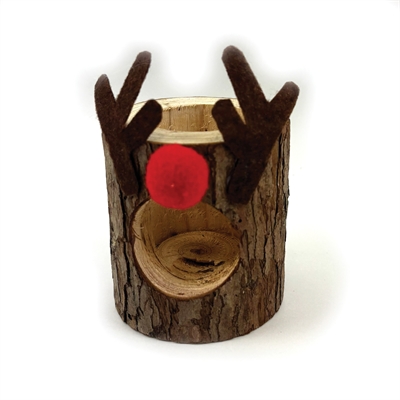 Happy pet festive hideaway hout (10X7X7 CM)