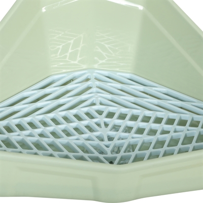 Zolux hoektoilet knaagdier groen (41,5X34,5X19 CM) - Afbeelding 3